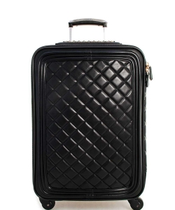 Stylish Quilted Large Travel Luggage Bag XC7179 BLACK
